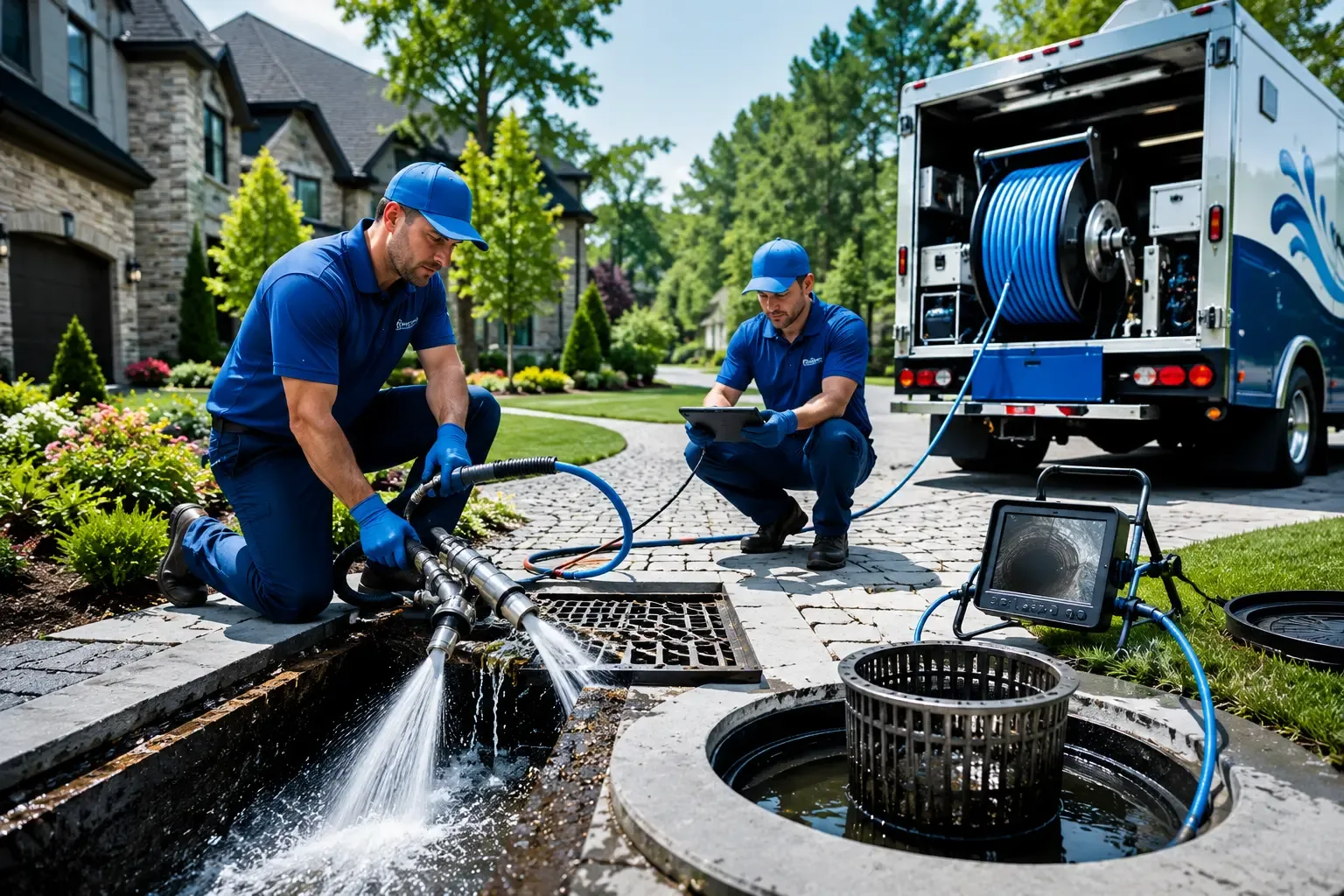 Local outdoor drain cleaning professionals in Adamant, VT